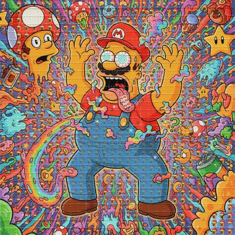 Lsd blotter art - Etsy 日本