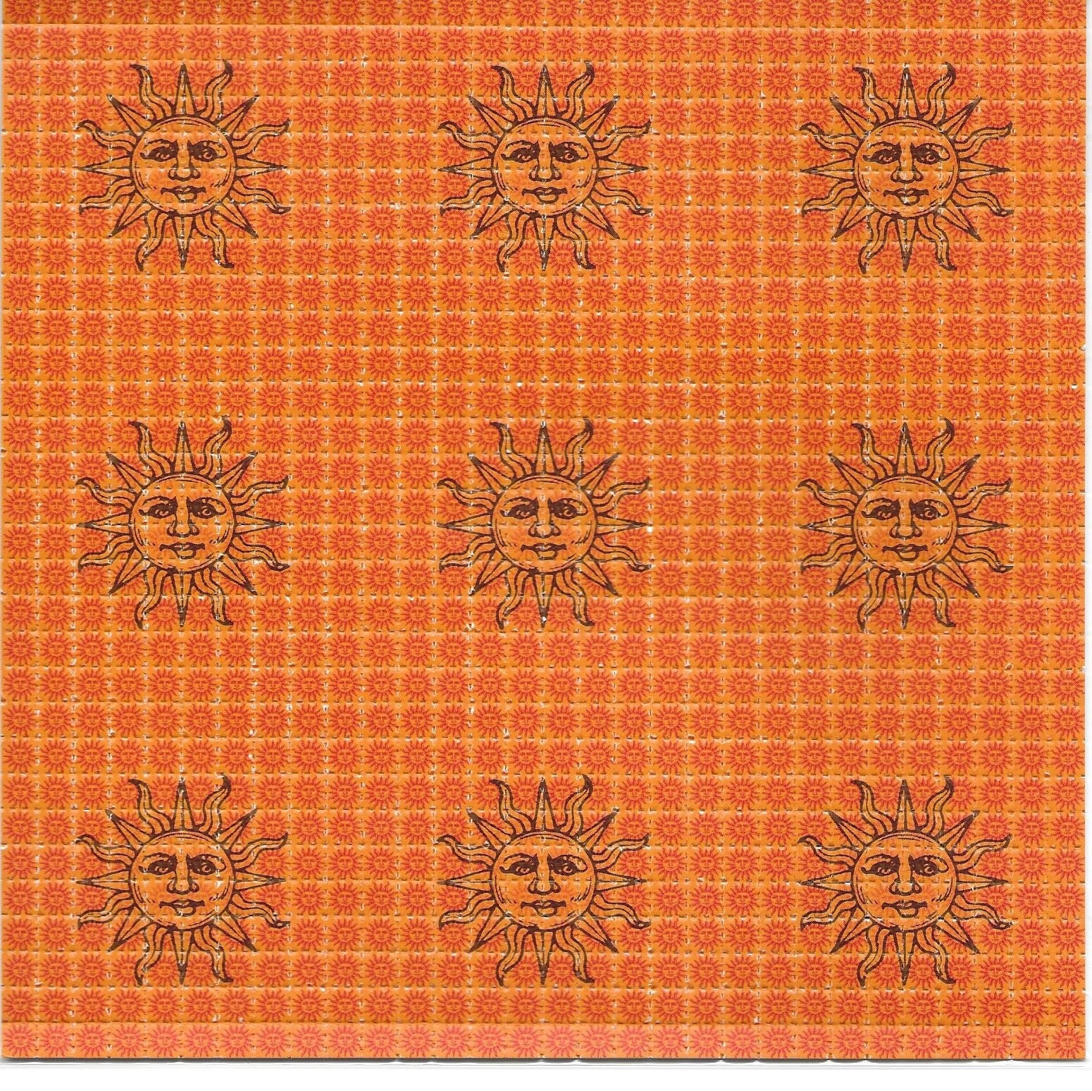 Sunshine 3x3 LSD Blotter Art Psychedelic Acid Free Paper - Etsy
