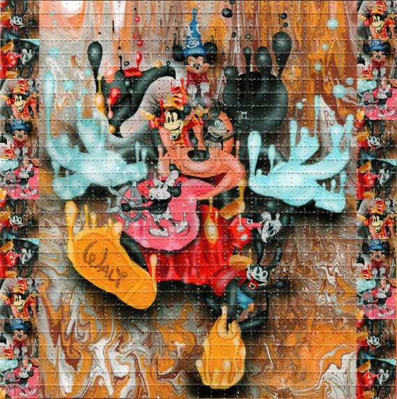 Time Warp Mickey by Nicholas Melnik Signed Limited Edition