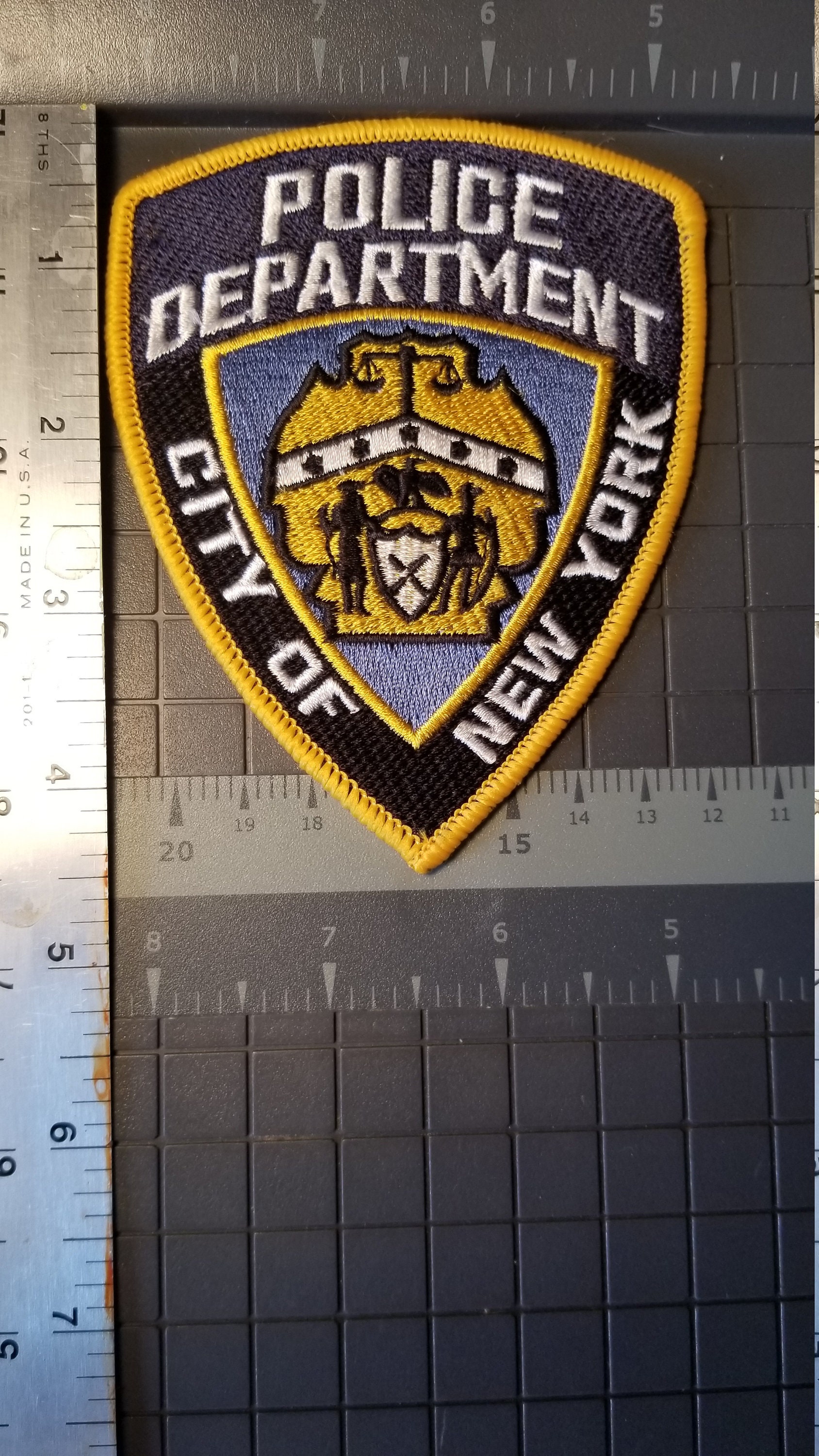 NYPDShoulder Patch New Free Shipping Etsy