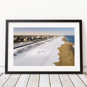 I Love You at the Beach #3 Art Print - Interior Design - Jersey Shore Photography - Decor