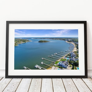 Manasquan River Art Print - Interior Design - Jersey Shore Photography - Decor