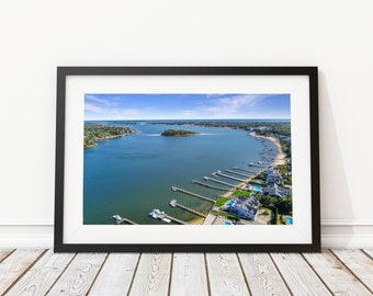 Manasquan River Art Print - Interieur design - Jersey Shore Fotografie - Decor