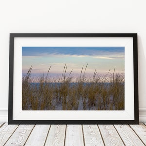Moody Dunes at Sunset Art Print - Interior Design - Jersey Shore Photography - Decor