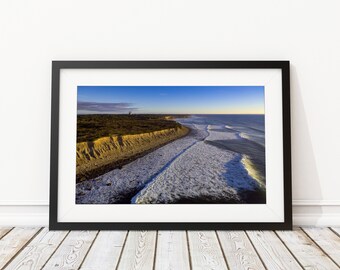The Bluffs at Montauk Art Print - Interior Design - Fishing Photography - Decor