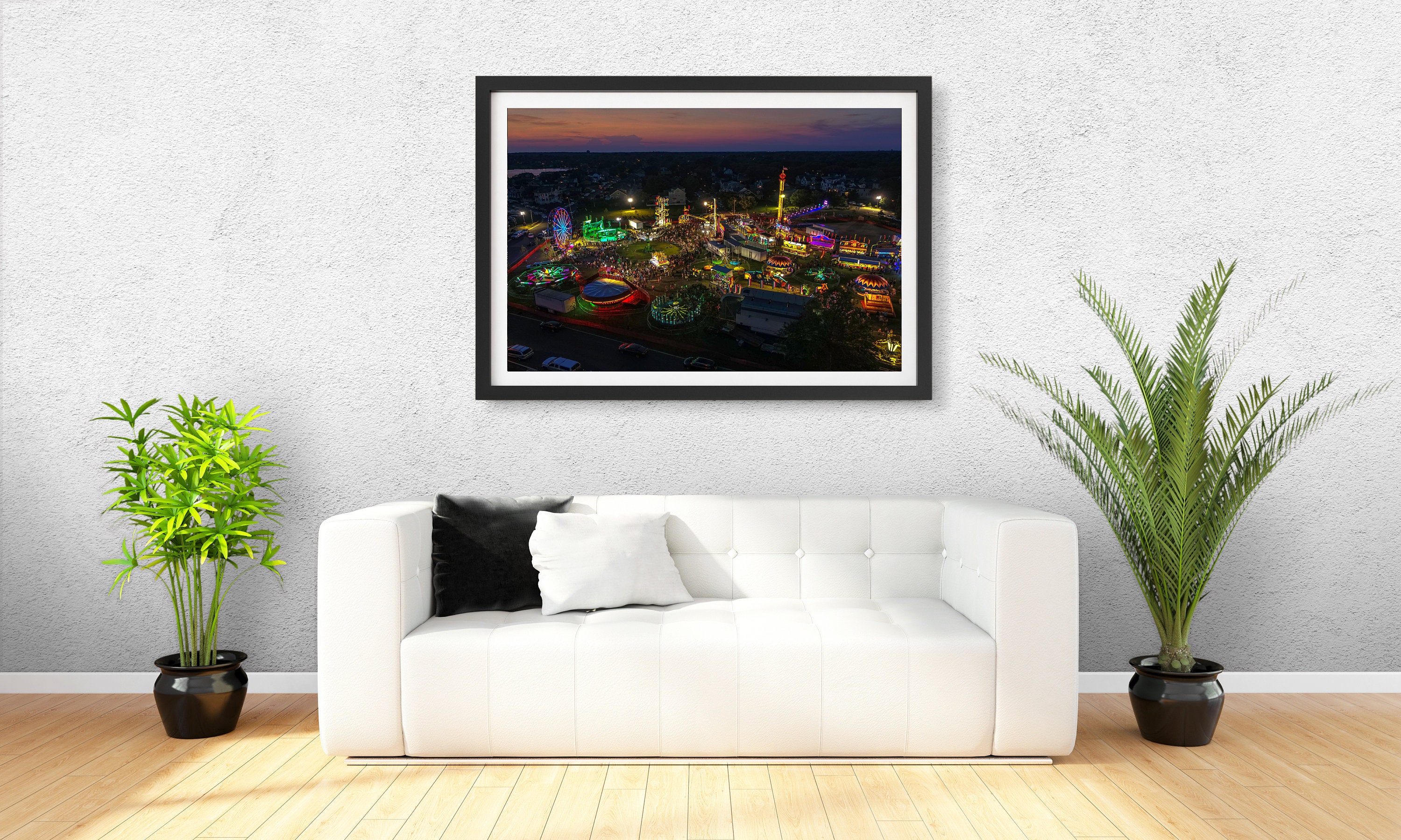 Manasquan Fireman's Fair Art Print Interior Design Etsy