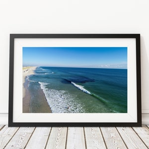 Striped Bass NJ Blitz in the Waves Art Print - Interior Design - Fishing Photography - Decor