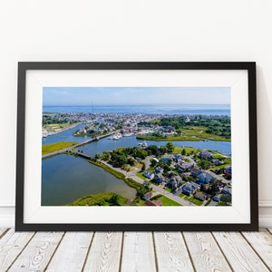 Manasquan Draw Bridge Art Print - Interior Design - Jersey Shore Photography - Decor