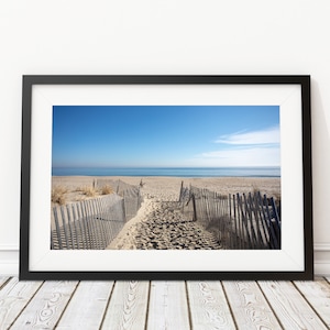 New Jersey Dunes Art Print - Interior Design - Jersey Shore Photography - Decor