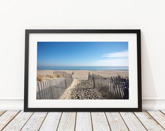 New Jersey Dunes Art Print - Interior Design - Jersey Shore Photography - Decor