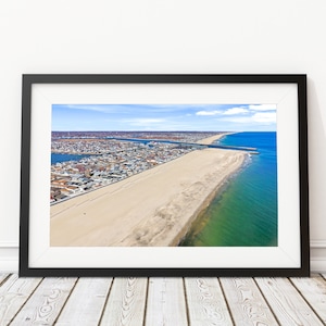 Point Pleasant Beach Inlet View Art Print - Interior Design - Jersey Shore Photography - Decor