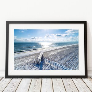Christmas Tree Jersey Shore Beach - Normandy Beach - Art Print - Interior Design - Jersey Shore Photography - Decor