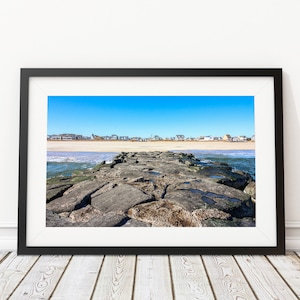 New Jersey Jetty Art Print - Interior Design - Jersey Shore Photography - Decor