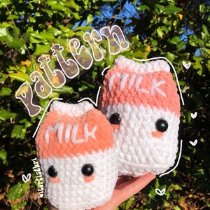 Handgemachtes Amigurumi Milchkarton Häkelmuster PDF