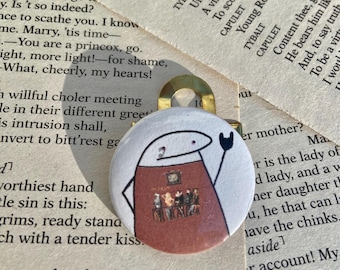 Botón o pin con la insignia del álbum Panic! At the Disco