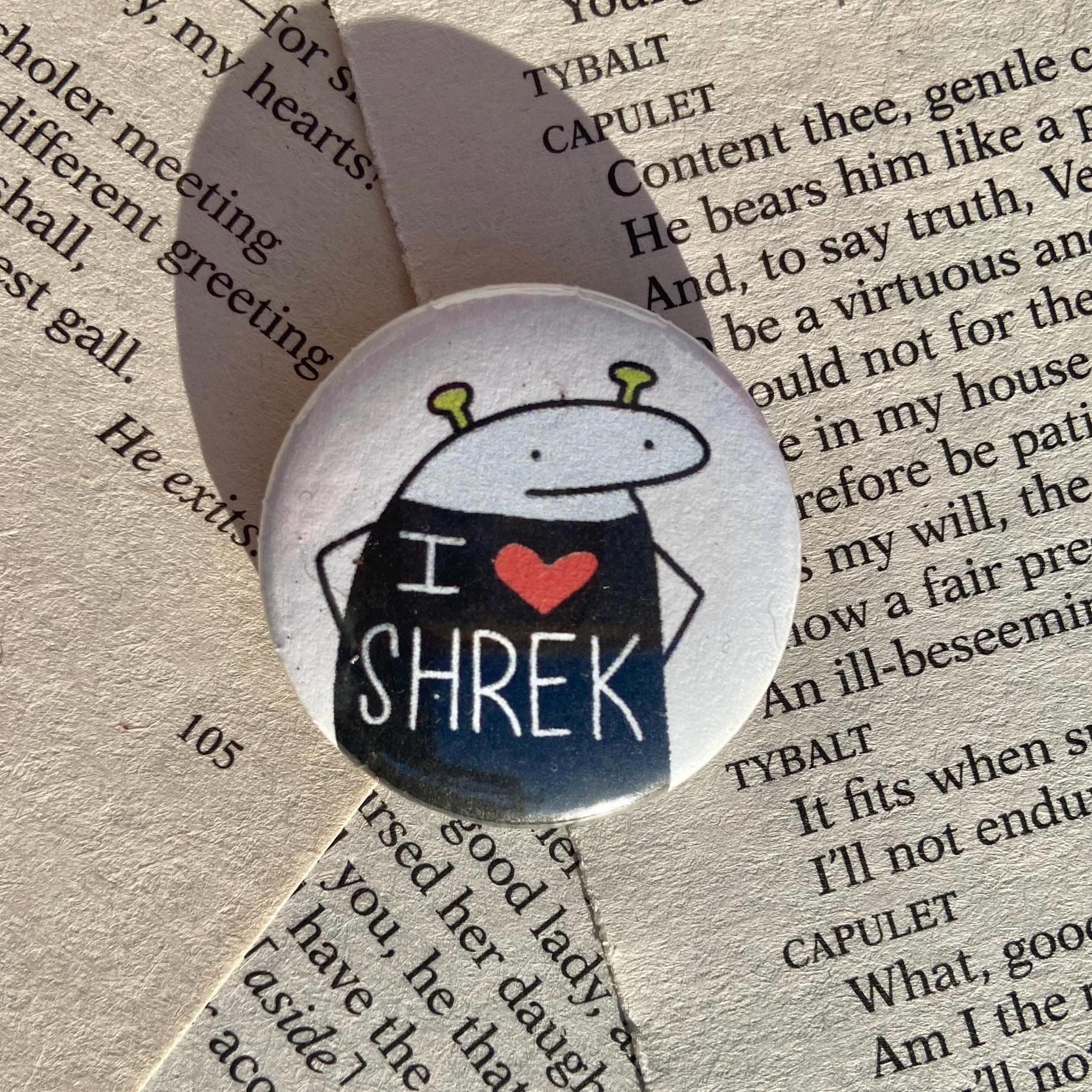 Shrek Button Shrek Themed Album Badge Button / Pin - Etsy