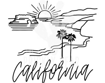 California Printable - Etsy
