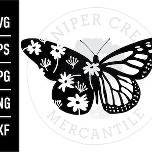 Monarch Butterfly SVG | Printable JPG