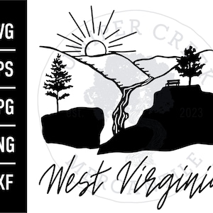 West Virginia SVG | Printable JPG