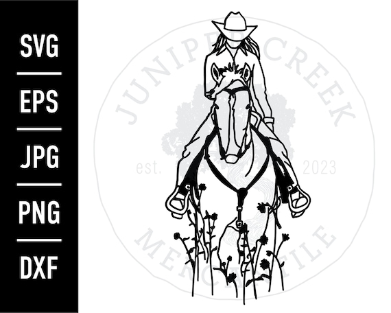 Horse Barrel Racing Cowgirl Flowers Tshirt Women Girls Horse Barrel Racing Cowgirl Flowers Tshirt Women Girls