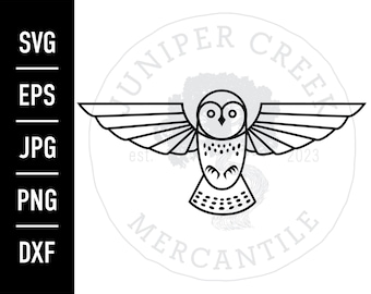 Gufo SVG/JPG stampabile