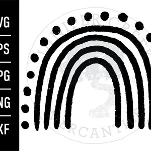 Rainbow SVG | Printable JPG