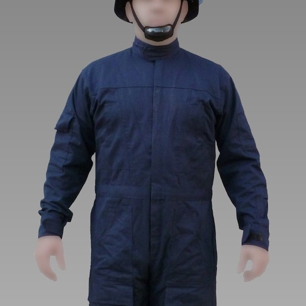 Star Wars Blue Flight suit / Jumpsuit Mechanical Crew (MC) Inspired Replica Costume