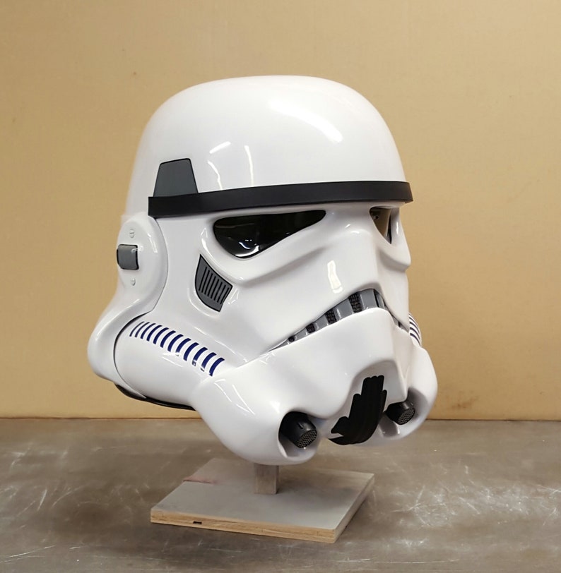 stormtrooper helmet and armor