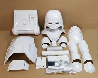 Kit / utilería de armadura de disfraz de réplica inspirada en Star Wars Snowtrooper