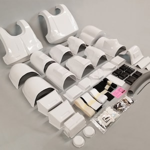 Rough Trimmed Star Wars Biker Scout / Bikerscout Inspired Replica Costume Armor Kit / Prop.