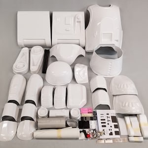 Rough Trimmed Star Wars Snowtrooper Inspired Replica Costume Armor Kit / Prop