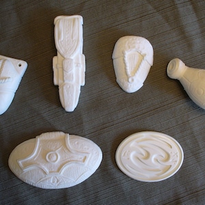 Star Wars Zam Wesell Bounty Hunter Inspired Replica Greeblie Set (6 pcs) / Costume Armor Kit / Prop.