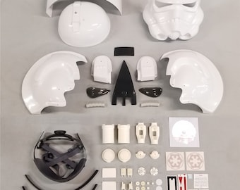 Star Wars At-At Driver Inspired Replica Helmet Costume / Prop kit.