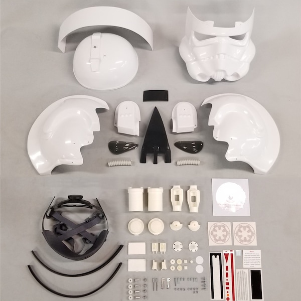 Star Wars At-At Driver Inspired Replica Helmet Costume / Prop kit.