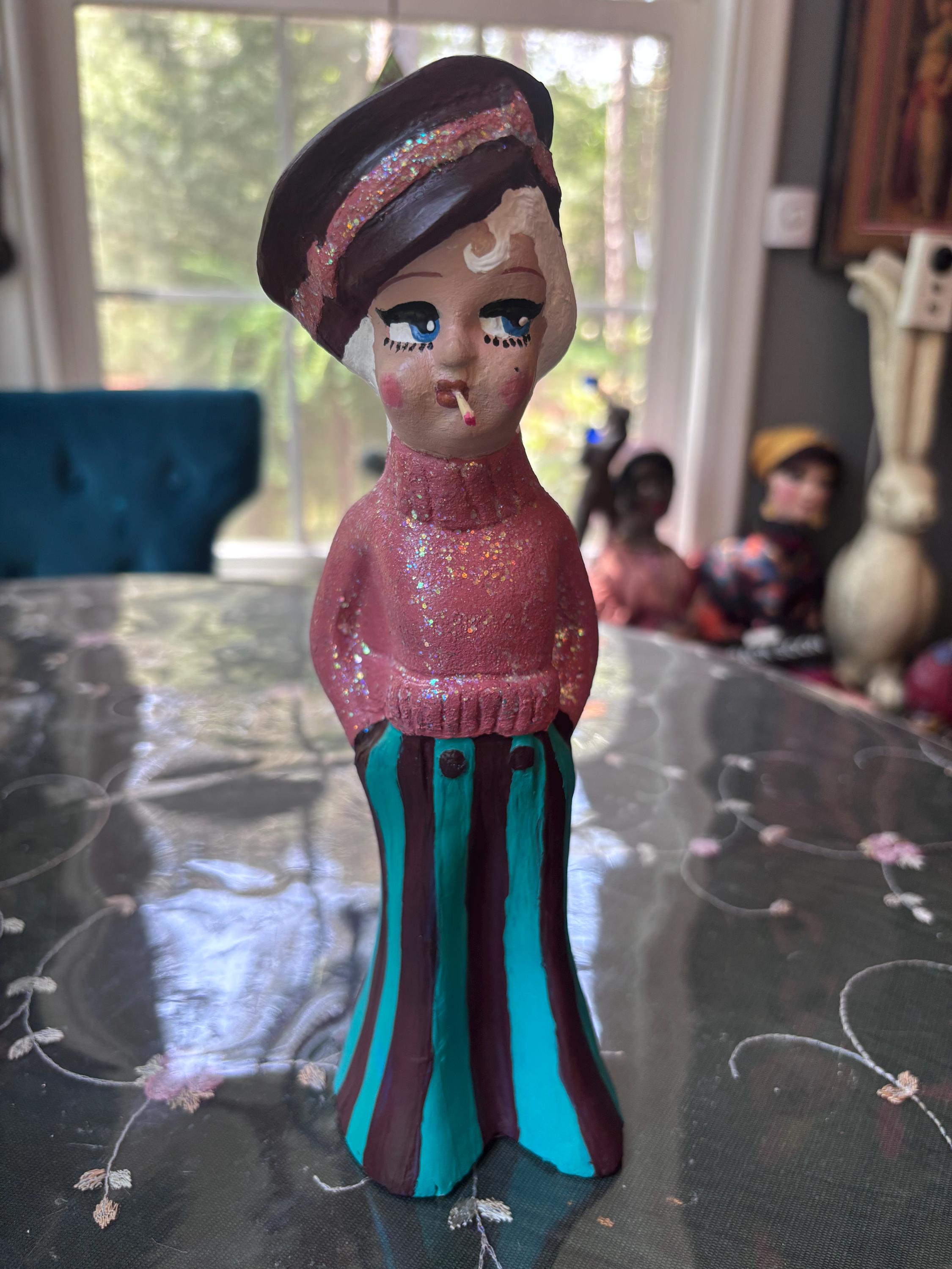 Chalkware Sailor Girl - Etsy