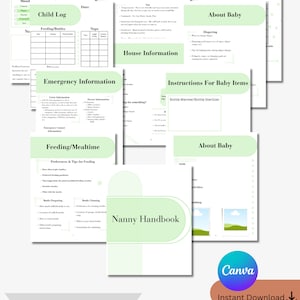 Nanny Handbook | Nanny Binder