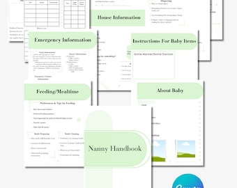 Nanny Handbook | Nanny Binder