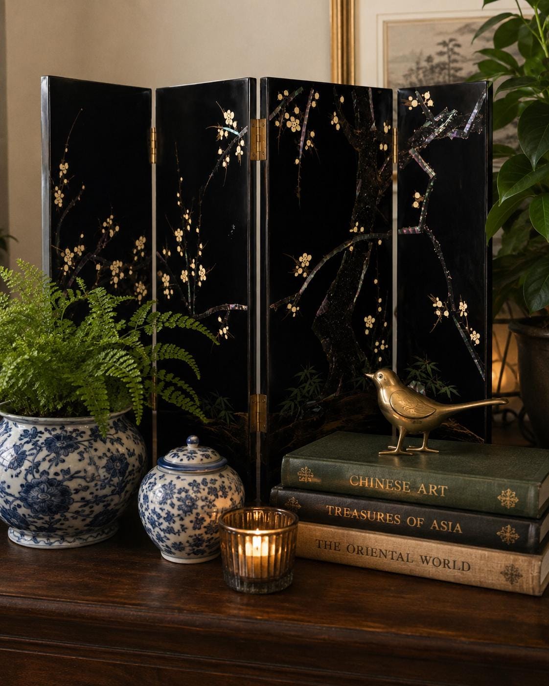 Vintage Chinese Room Divider - Etsy