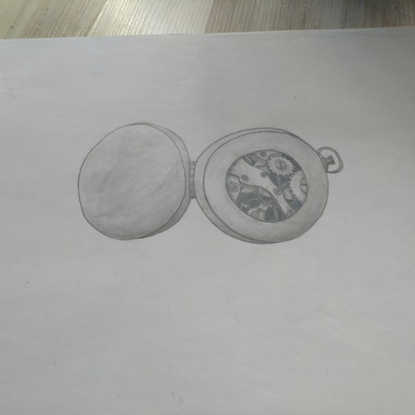 Dessin d'une montre