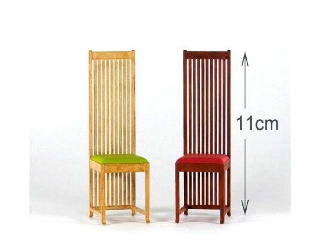 Original Miniature Designer Chair Collection 1/12 Scale Etsy