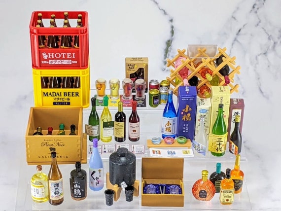 リーメント ミニチュア ドールハウス 酒 ボトル フィギュア ぷち