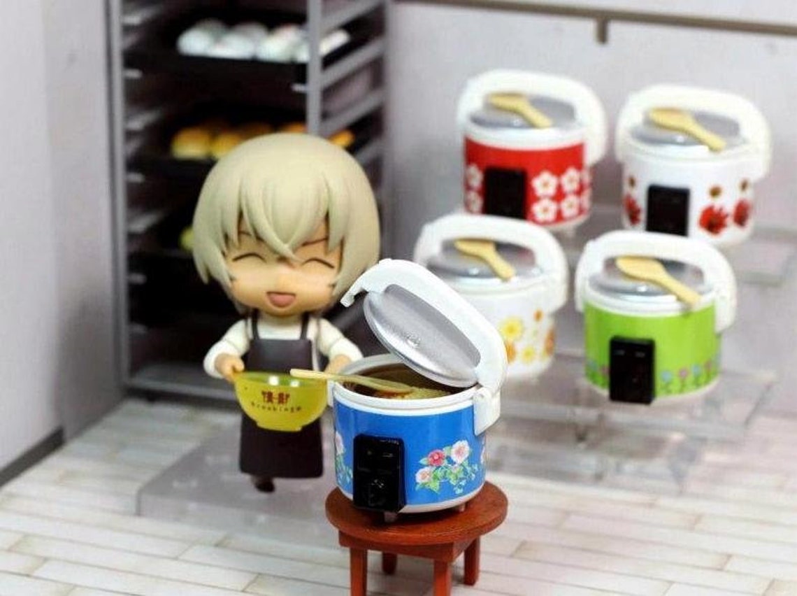 1/6 Scale Miniature Gashapon Capsule Rice Cooker 5 Color each Etsy