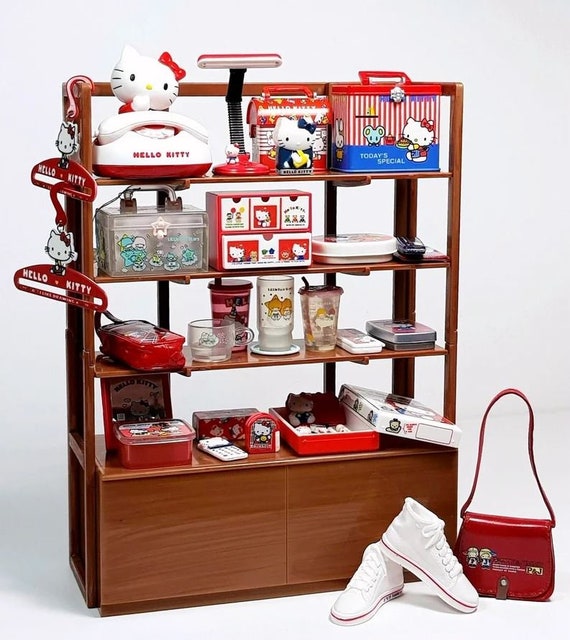 SANRIO VINTAGE MINI ディスプレイシェルフ 12個入り キティ SANRIO VINTAGE MINI ディスプレイシェルフ 12個入り キティ