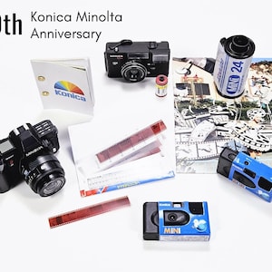 Konica Minolta Miniatuur/Diorama-accessoires Fotografiecamera Mini-negatieffilm/wegwerpcamera/minifotoalbum en enz.