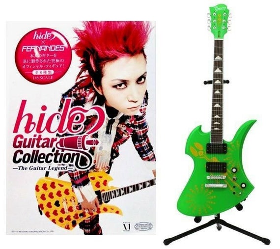 1/8 scale Burny MG-PS 'science' hide miniature Guitar Collection