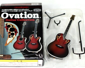 オベーション　ギターコレクション　フィギュア　ミニチュア　Ovation 1/8スケール コレクタブルミニチュア オベーションギター