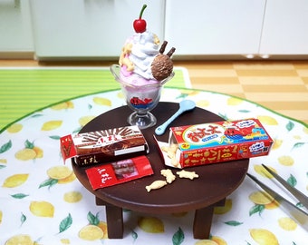 Re-ment Dollhouse Japan Have A Bite Ice Cream Sweet Snacks Set Full set of 10 
