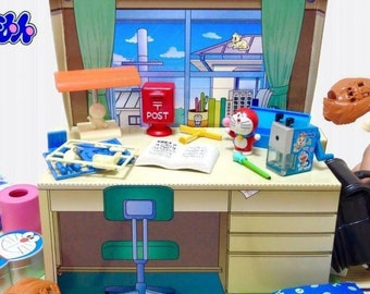 リーメントドールハウスミニチュアドラえもん文具/スポーツ/スクール
