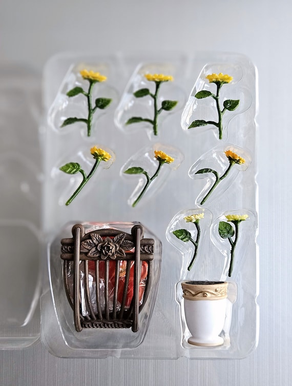 セール リーメント ドールハウス ミニチュアガーデニング 花、花瓶