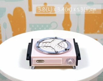 リーメントドールハウスミニチュアキッチンホットプレートとホーム